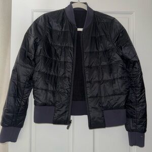 lululemon athletica Black Bomber Jacket size 6
